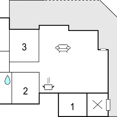 4 Bedroom Cozy In Sydals *